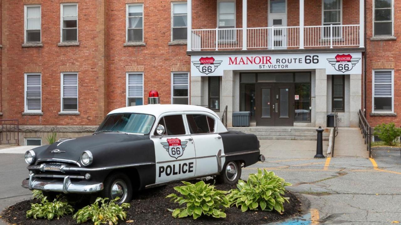 Hotel Historique Et Manoir Route 66 Saint-Victor Zewnętrze zdjęcie