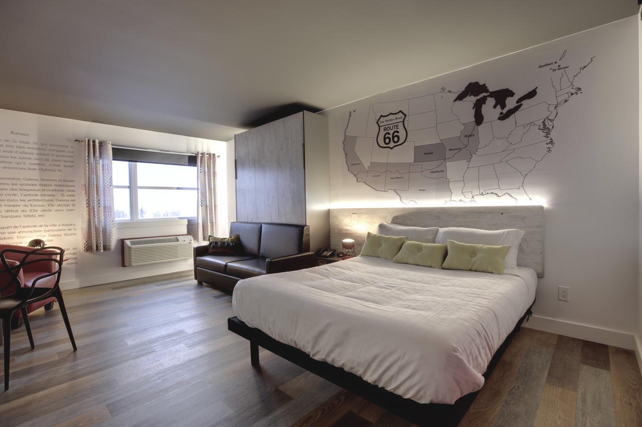 Hotel Historique Et Manoir Route 66 Saint-Victor Zewnętrze zdjęcie